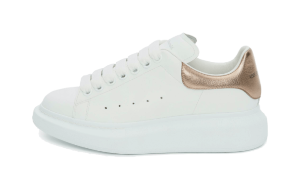 A.MCQUEEN – WHITE/ROSE GOLD